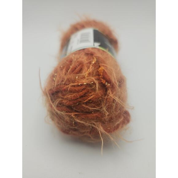 Sensations Angel Glitz Copper Sparkle Yarn 50g 44yd Acrylic Nylon Wool JoAnn - Picture 7 of 7